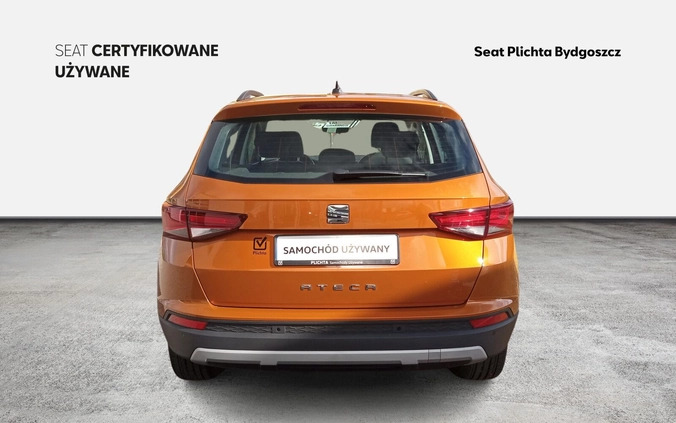 Seat Ateca cena 84900 przebieg: 68298, rok produkcji 2019 z Bydgoszcz małe 667